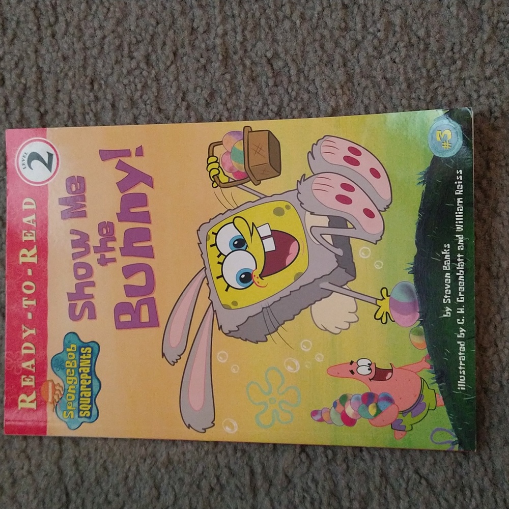 🌟$5 SALE🌟 SpongeBob Show Me The Bunny Children's Book